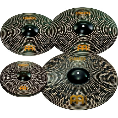 - Meinl Classics Custom Dark Pack Bonus Box Set with FREE 18