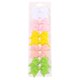thumbnail image 1 of 10 unids/set nuevo lindo sólido lazo anudado con cinta pinzas para el cabello para niñas lazos hechos a mano pasadores de horquilla accesorios para el cabello para niños, 1 of 4
