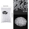 thumbnail image 3 of CPDD 60 Gram White Fishbowl Beads for Slime Making, Art DIY Craft - -, 3 of 7