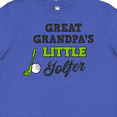 thumbnail image 4 of Inktastic Great Grandpas Little Golfer with Golf Club and Ball Youth T-Shirt, 4 of 5