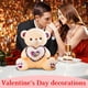 thumbnail image 5 of Muñeca de peluche de novia rosa | Lindo oso de peluche para niñas | Regalo de cumpleaños suave | Juguete infantil para decorar la sala de juegos | Regalo ideal para niños, familiares y seres queridos, 5 of 7