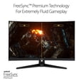 thumbnail image 3 of Monitor curvo ASUS TUF Gaming 32" 1440P HDR (VG32VQ1B) - QHD (2560 x 1440), 165 Hz (admite 144 Hz), 1 ms, desenfoque de movimiento extremadamente bajo, altavoz, FreeSync Premium, montaje VESA, Display, 3 of 5