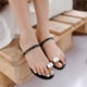 thumbnail image 4 of Sandalias planas antideslizantes para la playa con diamantes de imitación para vacaciones de ocio para mujer Wmkox8yii  ytu2429, 4 of 5