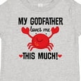 thumbnail image 4 of Inktastic Godson My Godfather Loves Me Boys or Girls Baby T-Shirt, 4 of 5