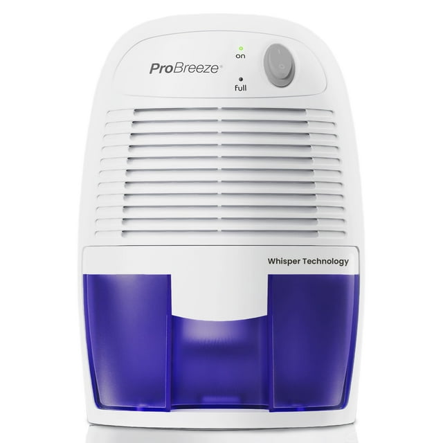 Deshumidificador Pro Breeze para el hogar de 20 m² con depósito de 500 ml