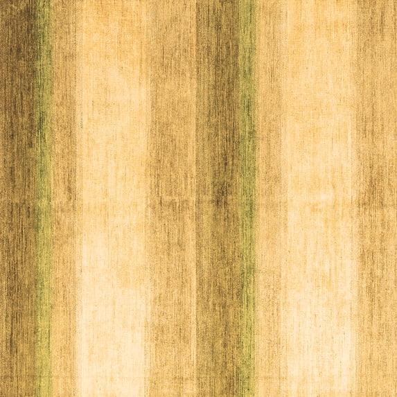 Ahgly Company Indoor Square Solid Brown Modern Area Rugs, 8' Square