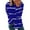 Blue, variant on Patlollav Pntutb Women Long Sleeve Sweatshirt Pullover,Ladies Tunic Tops