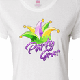 thumbnail image 4 of Inktastic Party Gras Mardi Gras Jester Hat Women's T-Shirt, 4 of 5