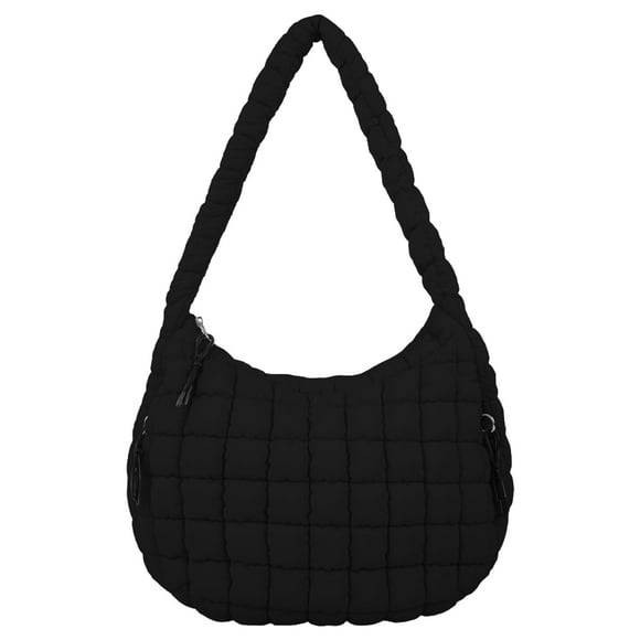 Bolso de hombro Iqimott acolchado de nailon para mujer
