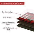 thumbnail image 4 of Christmas Kitchen Mat, Merry Christmas Kitchen Rugs Set of 2, Holiday Low-Profile Washable Non-Slip Floor Mats for Winter Christmas Kitchen Decor - 17x29 and 17x47 Inch, 4 of 6