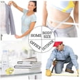 thumbnail image 4 of 24 Pack 60 inches Double Scale Soft Tape Measure Flexible Measuring Tape Ruler Weight Loss Medical Body Measurement Sewing Tailor Dressmaker Cloth Ruler with Accurate Measurements(150cm/60inch), 4 of 5
