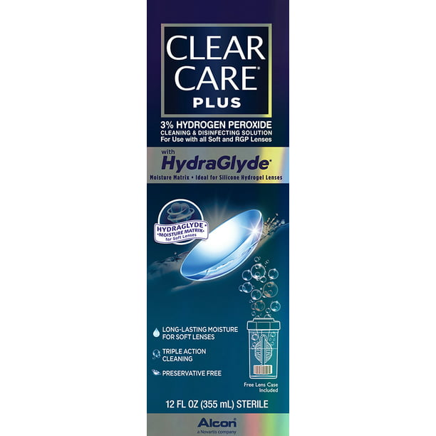 Clear Care PLUS Contact Lens Cleaning and Disinfecting