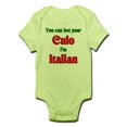 thumbnail image 1 of CafePress - You Bet Your Culo I'm Italian Infant Bodysuit - Baby Light Bodysuit, 1 of 1