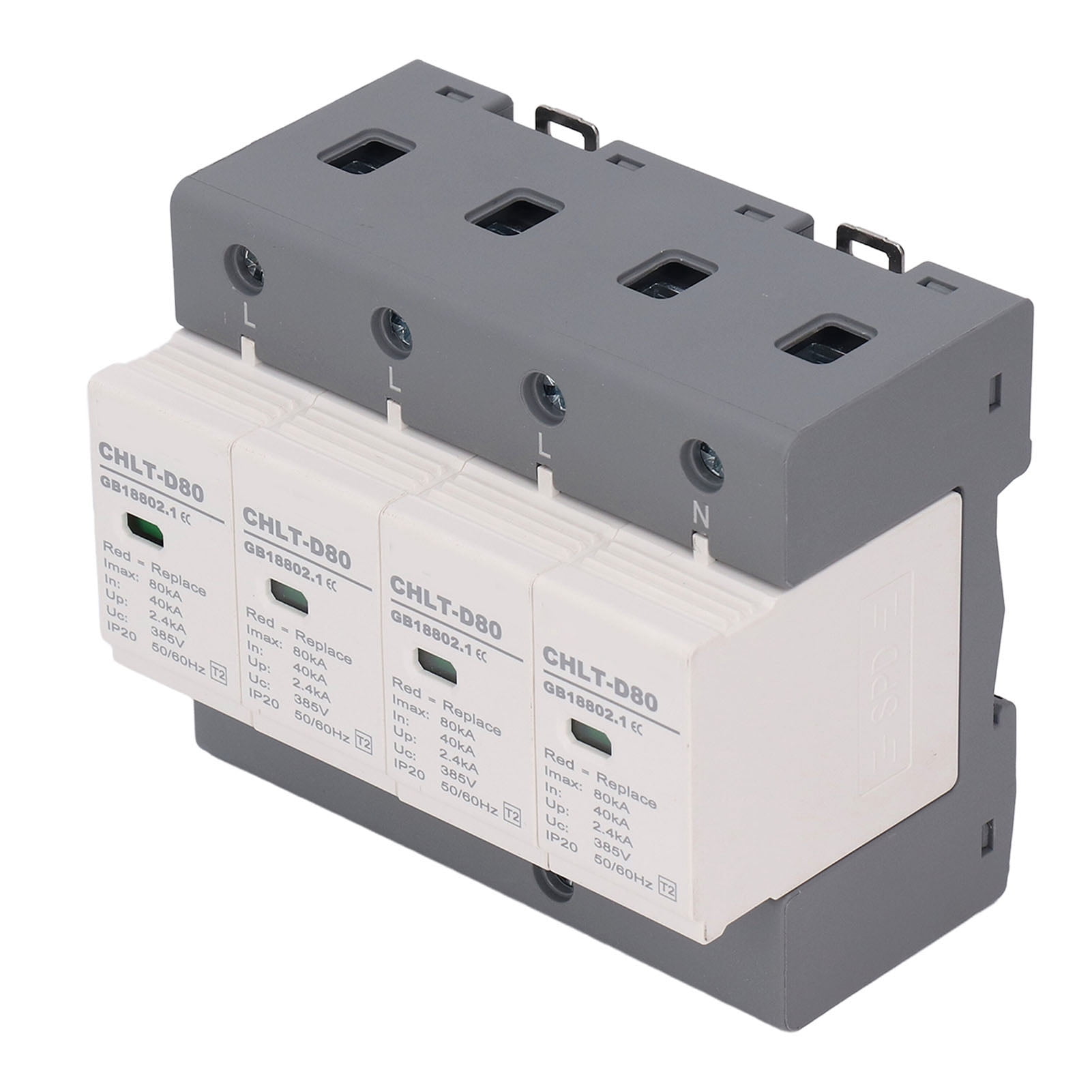 Pararrayos contra sobretensiones 4P Protector contra sobretensiones ...