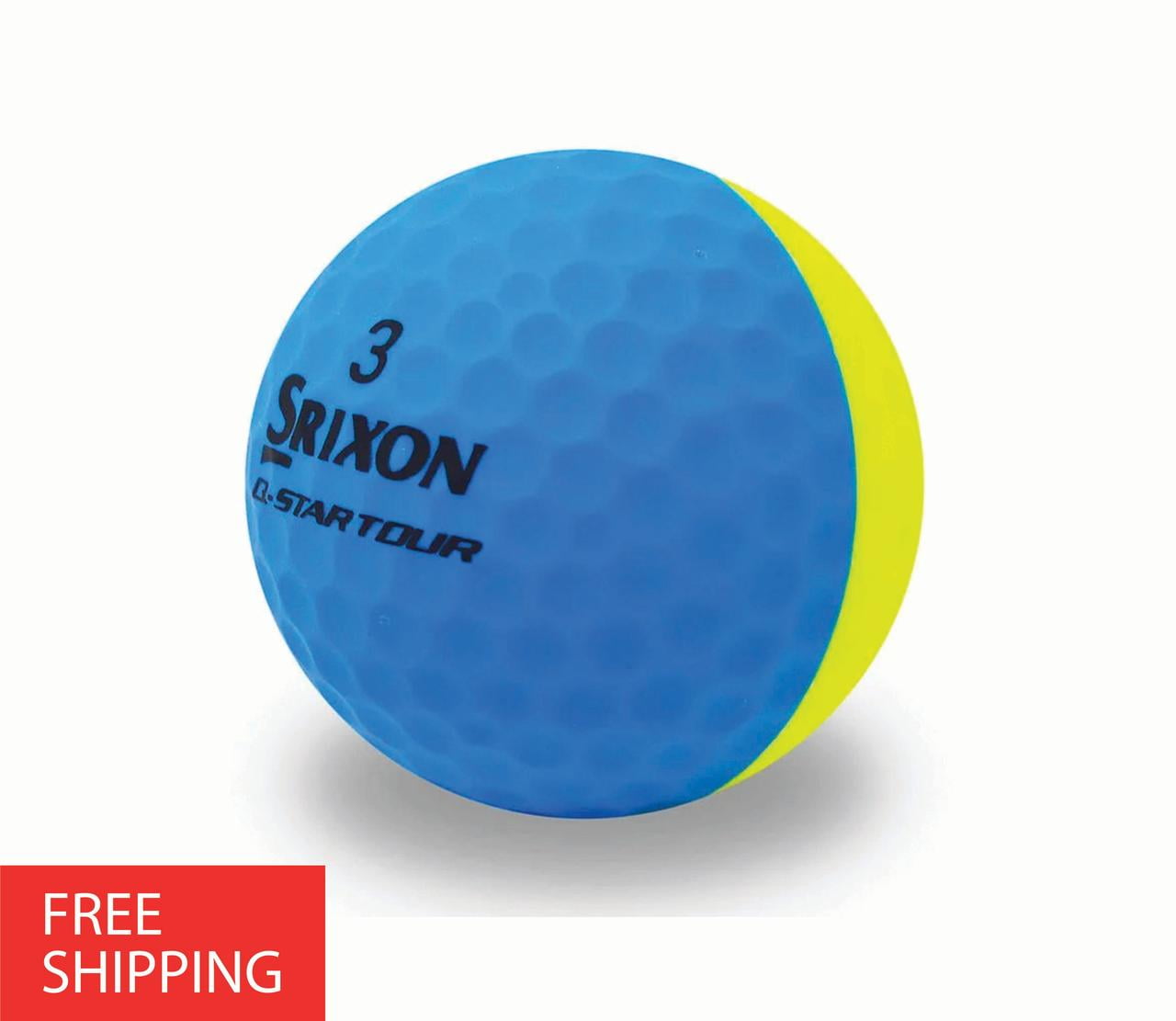 Pre-Owned Srixon Q-Star Tour Divide Mat Mix Recycled Golf Balls 4A- 3 dozens - by Mulligan