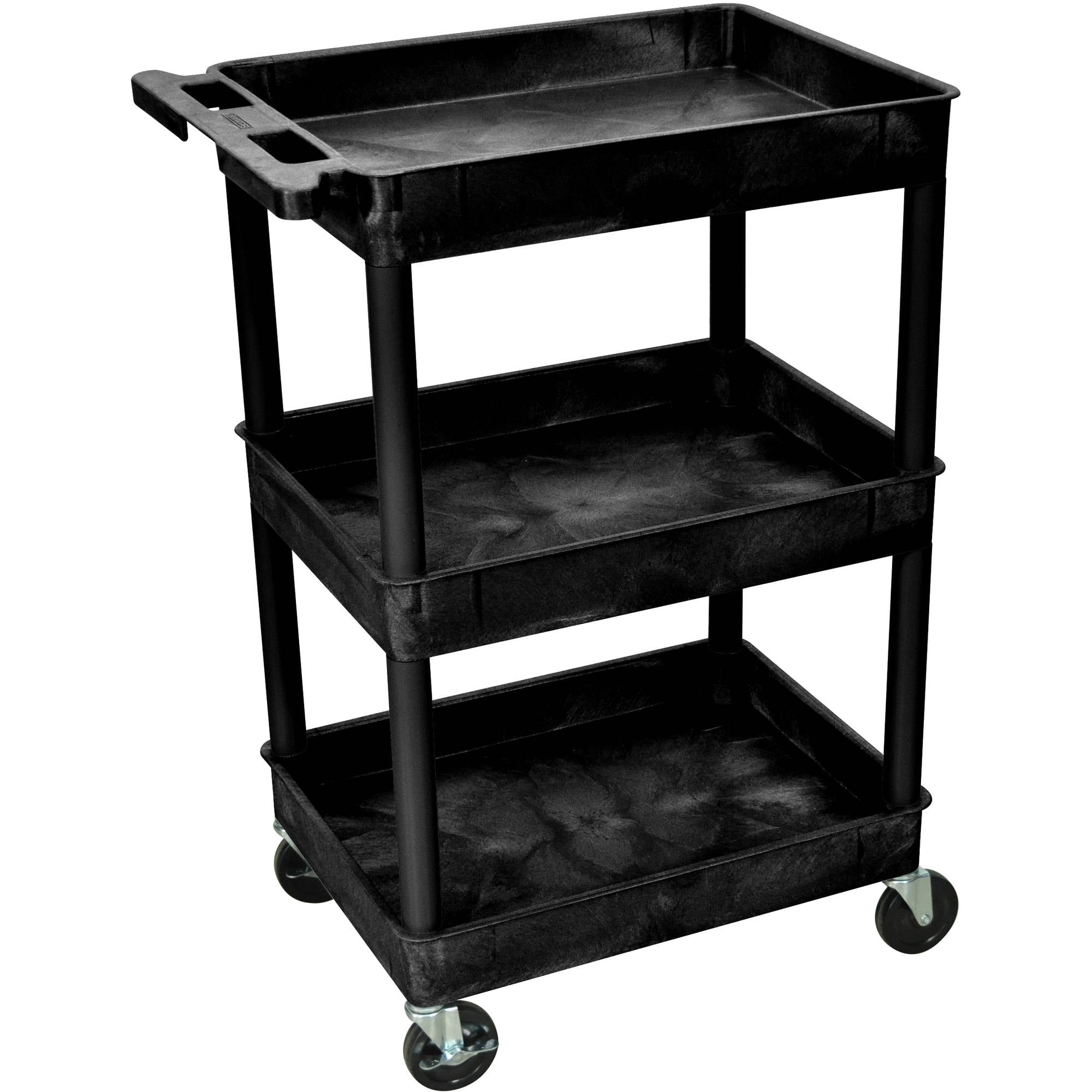 Luxor 3 Shelf Tub Cart Walmart