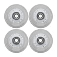 thumbnail image 3 of 60mm White LED WHEELS Night Light Skateboard Combo Trucks/Bearings/Risers, 3 of 5