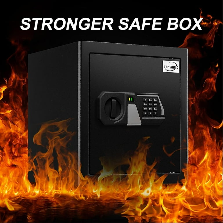 Smart Safe Box Digital Mini Electronic Cash Box For Home - Small Size