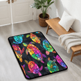Turtle Outside Rugs Herdesigns Turtle Outdoor Doormat, Non-Slip Sea Turtle Welcome Door Mat ...