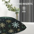 thumbnail image 4 of Christmas Pillow Covers Set of 2 20x20 Inch Throw Pillow Covers Christmas Snowflake Decor Decorative Pillow Cases Holiday Square Cushion Covers Pillow Protector for Home Couch Sofa Car, 4 of 4