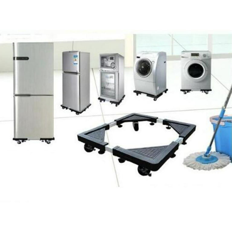 Mini Fridge Stand Washer Dryer Base Appliance Pedestal for Washing Machine  Refrigerator wufu018 Plastic Stainless Steel 