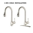 thumbnail image 6 of Cfowner Single Handle Pull Down Kitchen Sink Faucet, Commercial Faucets for Bar Home, 360°Swivel Spout, 6 of 6