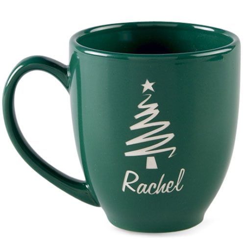 personalized christmas tree bistro mug green walmart com christmas tree shop weekly ads