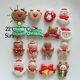 thumbnail image 2 of 10 Uds. Cabujones de resina brillantes con parte posterior plana en miniatura de la serie de árboles de Navidad para horquilla, álbum de recortes, accesorios artesanales para decoración del hogar DIY, 2 of 4
