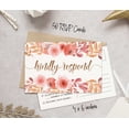 thumbnail image 4 of Inkdotpot RSVP Postcards (Set Of 50) 4"X6" Blank With Mailing Side,RSVP Reply Response Cards For Wedding Floral Print Return Cards, 4 of 5
