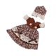 thumbnail image 1 of 2x 1/6 BJD Muñeca Princesa Vestido Traje Disfraz Muñeca de Peluche Accesorios Juego de Rol marrón, 1 of 9