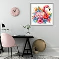 thumbnail image 2 of DIY 5D Diamond Painting Kit (For Adults) Diamond Painting "Flamingo" - Full Diamond Crystal Rhinestone Embroidery Craft Kit, Can Be Used As Gift, Wall Decoration, 2 of 7