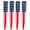 4PCS, variant on RuWeoMaa 3 Pack 40 Inch Large American Flag Windsock with Lights 4th of July Decor, Patriotic Fourth of July Outdoor Decor, Red White Blue Star Stripes Hanging Decor Memorial Day Independence Day