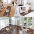thumbnail image 6 of Yayeee Runner Rug for Bedroom 2'x6' Machine Washable Hallway Non Slip Mat, Red Abstract Eagle, 6 of 8