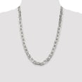 thumbnail image 4 of 925 Sterling Silver Anchor Chain Styles Necklace 9.5 mm Flat 24 inch, 4 of 4