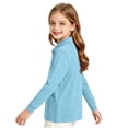 thumbnail image 3 of Abcomgle Girls Uniform Shirts Long Sleeve Button Down Pique Polo Shirt with Collar Moisture-Wicking Dress Girls School Uniform, 3 of 7