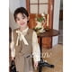 thumbnail image 4 of Ropa infantil nueva para niñas, estilo preppy, vestido de moda, vestido de bebé de primavera y otoño, traje de tres piezas, 4 of 5
