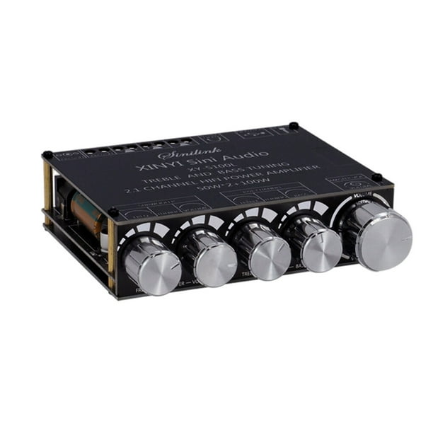 Placa amplificadora de potencia inalámbrica Methold sonido estéreo módulo compatible con Bluetooth salida de 3,5mm
