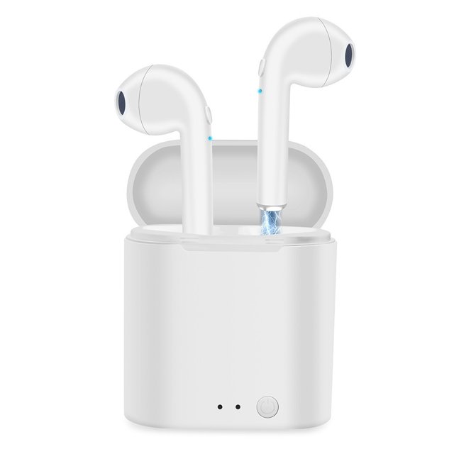 Audífonos Bluetooth I7S tws 5.0/estéreo con cargador Pod/audífonos/Airpods Iphone/Android PK inpods tws i12