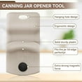 thumbnail image 5 of Lsupdaol 2 Pack Canning Jar Opener with Magnets, Mason Jar Opener For Canning Lids, for Regular and Wide Mouth Lids, Powerful Magnet for Easy Refrigerator Storage, Releases Vacuum Seal(Beige), 5 of 7