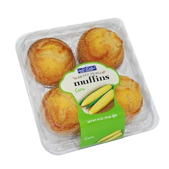 Uncle Wallys Large Corn Muffin, 16 Ounce -- 6 per case