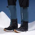 thumbnail image 4 of Cubrezapatos Invierno para Montañismo Y Esquí Al Aire Libre para Hombres Y Mujeres Impermeable A Prueba Insectos Y Arena Tubo Largo Cálido Y Transpirable (azul (grueso) XL), 4 of 9
