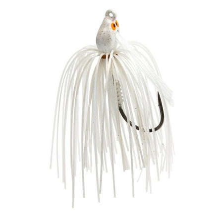 UPC: 0897744004803 | Z Man CrosseyeZ SnkhdSwimJig 3/8oz Pearl Ghost