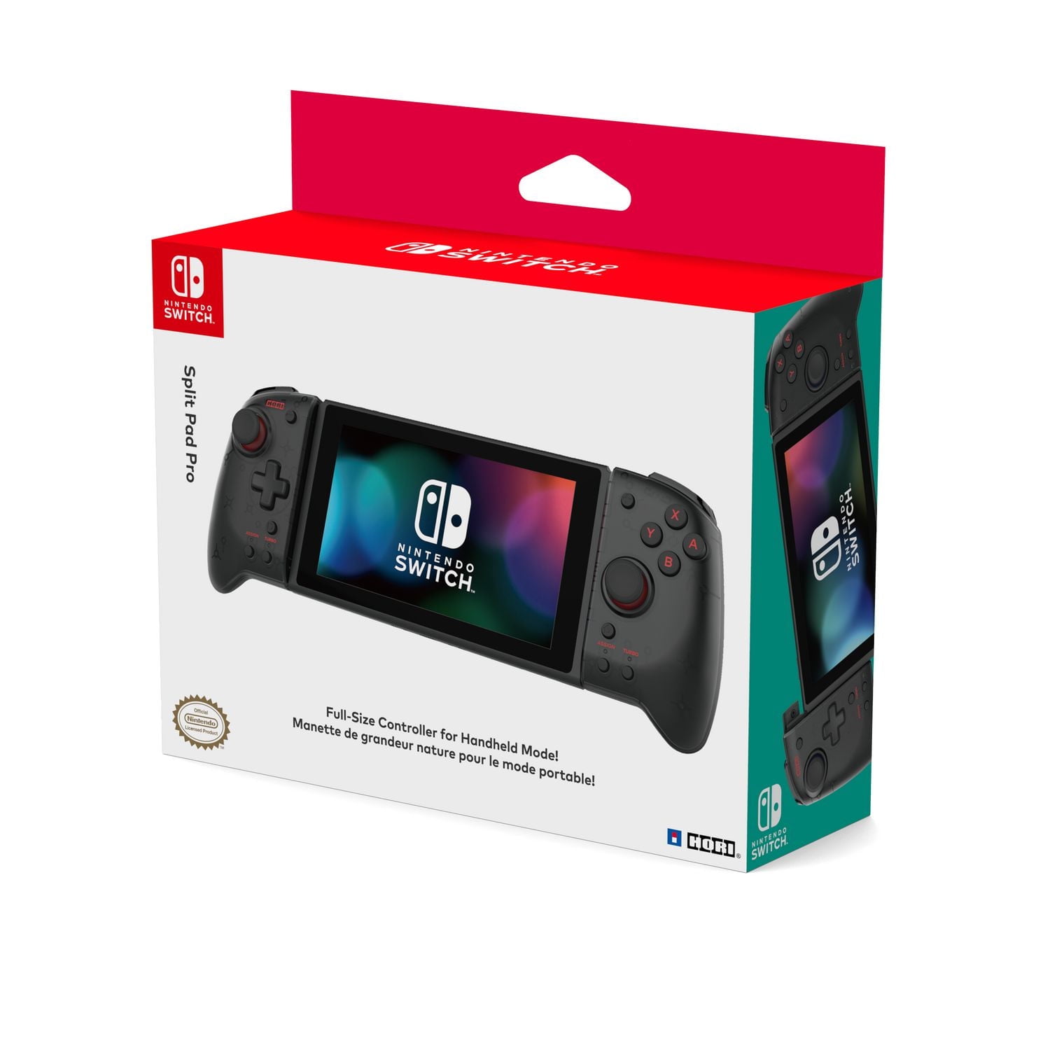 NSW-077・174・175 NSW-077・174・175 Switch Split Pad Pro (Black) for Nintendo