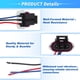 thumbnail image 4 of Conector de luz de señal de giro para Freightliner Cascadia 2008-2017 Reemplazo No.A065-1907-007, 4 of 7