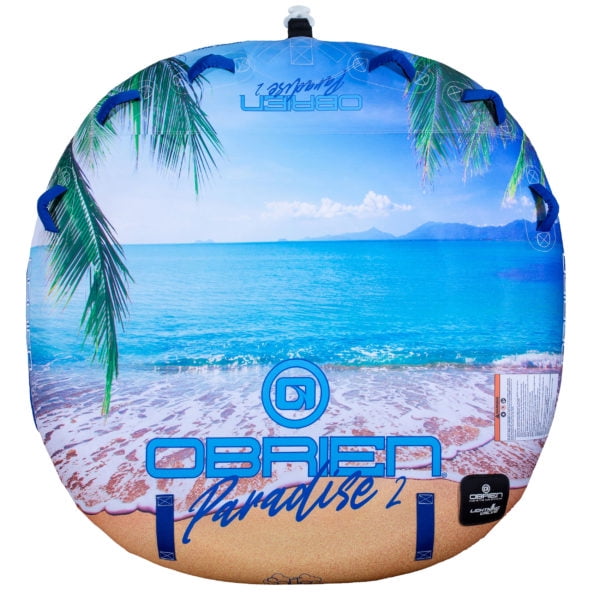 O'Brien Paradise 2 Dual Person 66 Inch Towable Inflatable Deck Boat