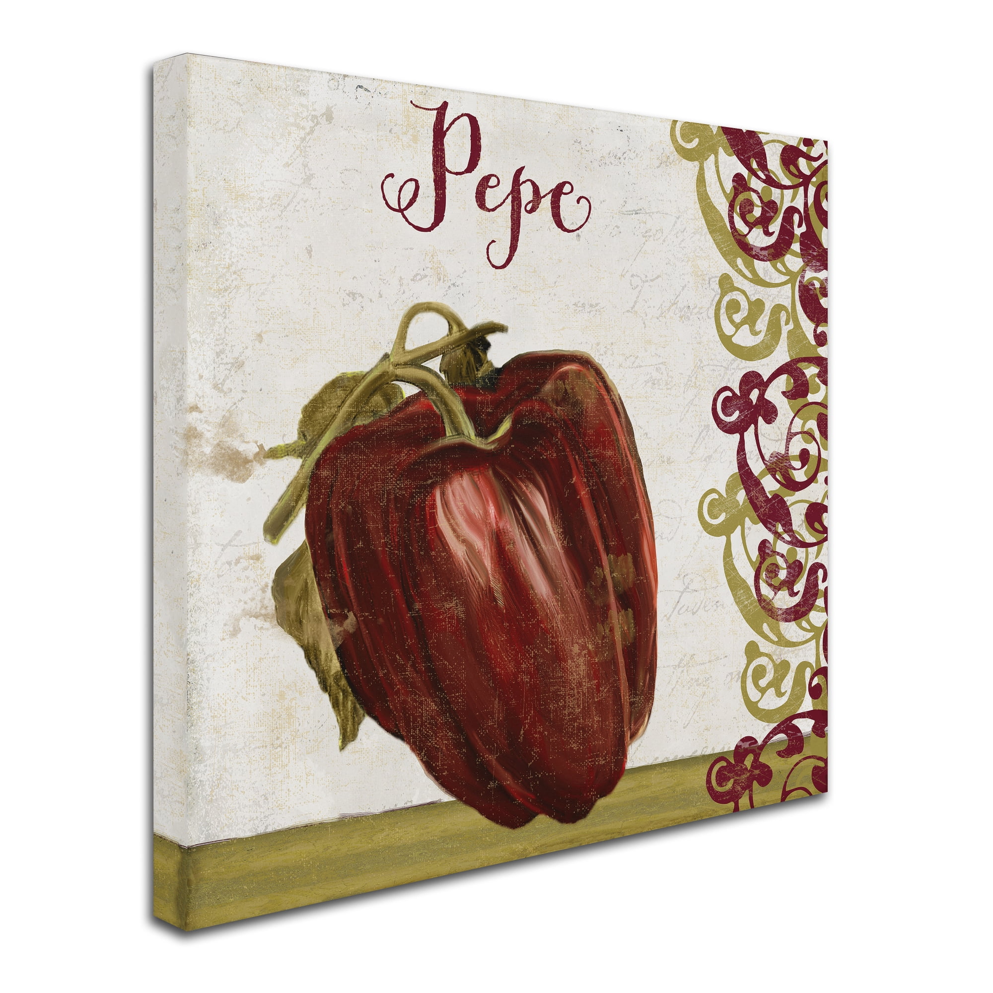 Trademark Fine Art "Cucina Italiana Vii" Canvas Art by Color Bakery