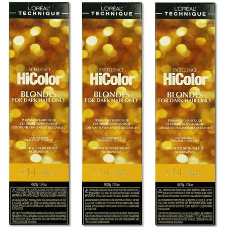 L Oreal Hicolor H14 Vanilla Champagne Permanent Color Hc 05119 3
