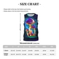thumbnail image 4 of Rocae Magic Mushrooms ,Fireflies for Men's Basketball Jersey Lightweight and Breathable Athletic Tank Top,Quick-Drying Sports Jersey XX-Large, 4 of 9