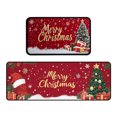 thumbnail image 3 of Christmas Holiday Kitchen Floor Mat Set for Festive Home and Winter Floor Decoration with Non- Backing, 3 of 4