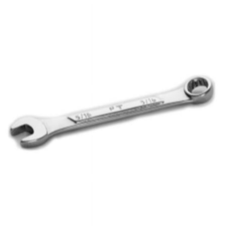 Wilmar W321C 3.87 in. Long Raised Panel Chrome Combination Wrench with 12 Point Box End, 0.31 in.